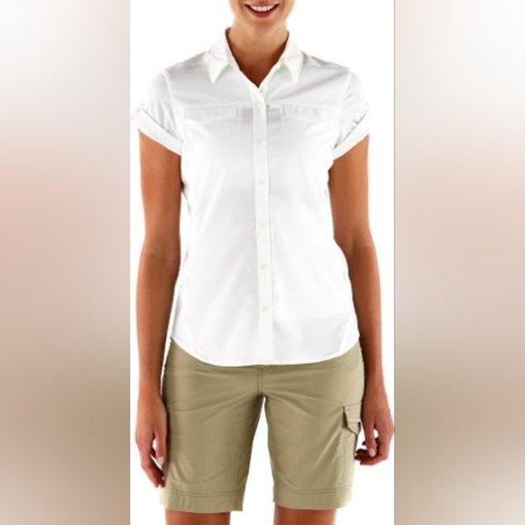 REI Women's Button Down Sahara Shirt - Picture 11 of 12